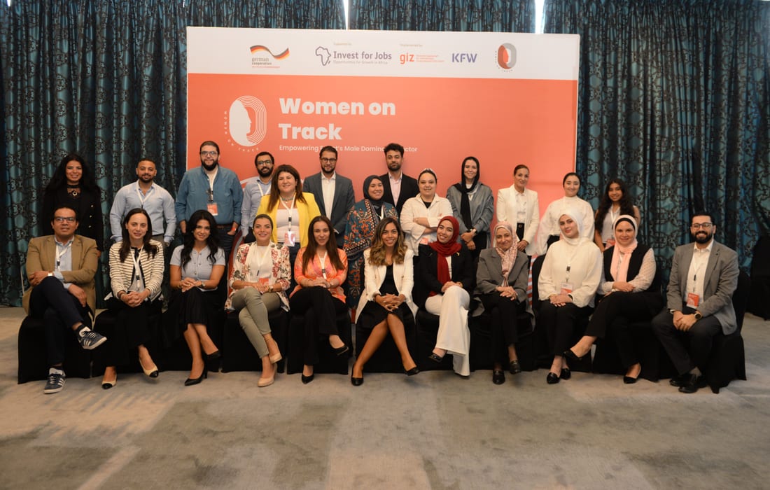 Women on Track team and partners